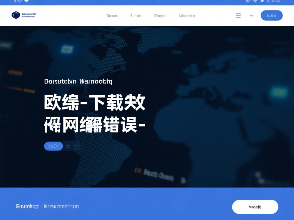 欧交易所下载错误界面示意
